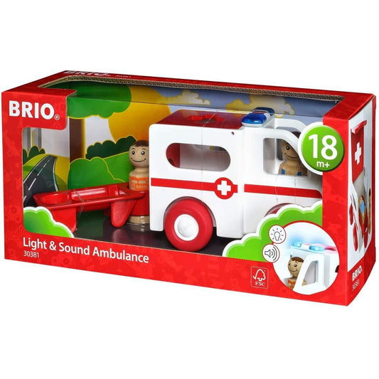BRIO My Home Town Krankenwagen mit Licht und Sound