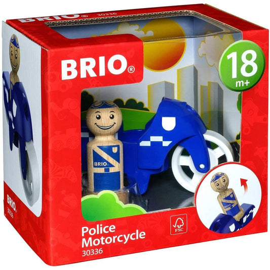 BRIO My Home Town Polizeimotorrad