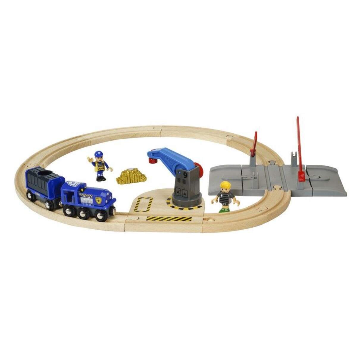 BRIO Polizei Goldtransport-Set