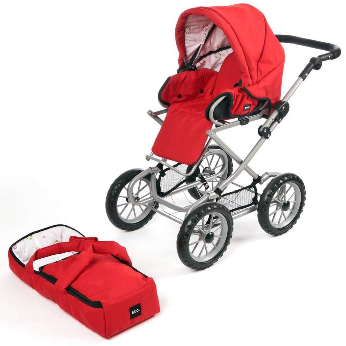 BRIO Puppenwagen Combi, rot