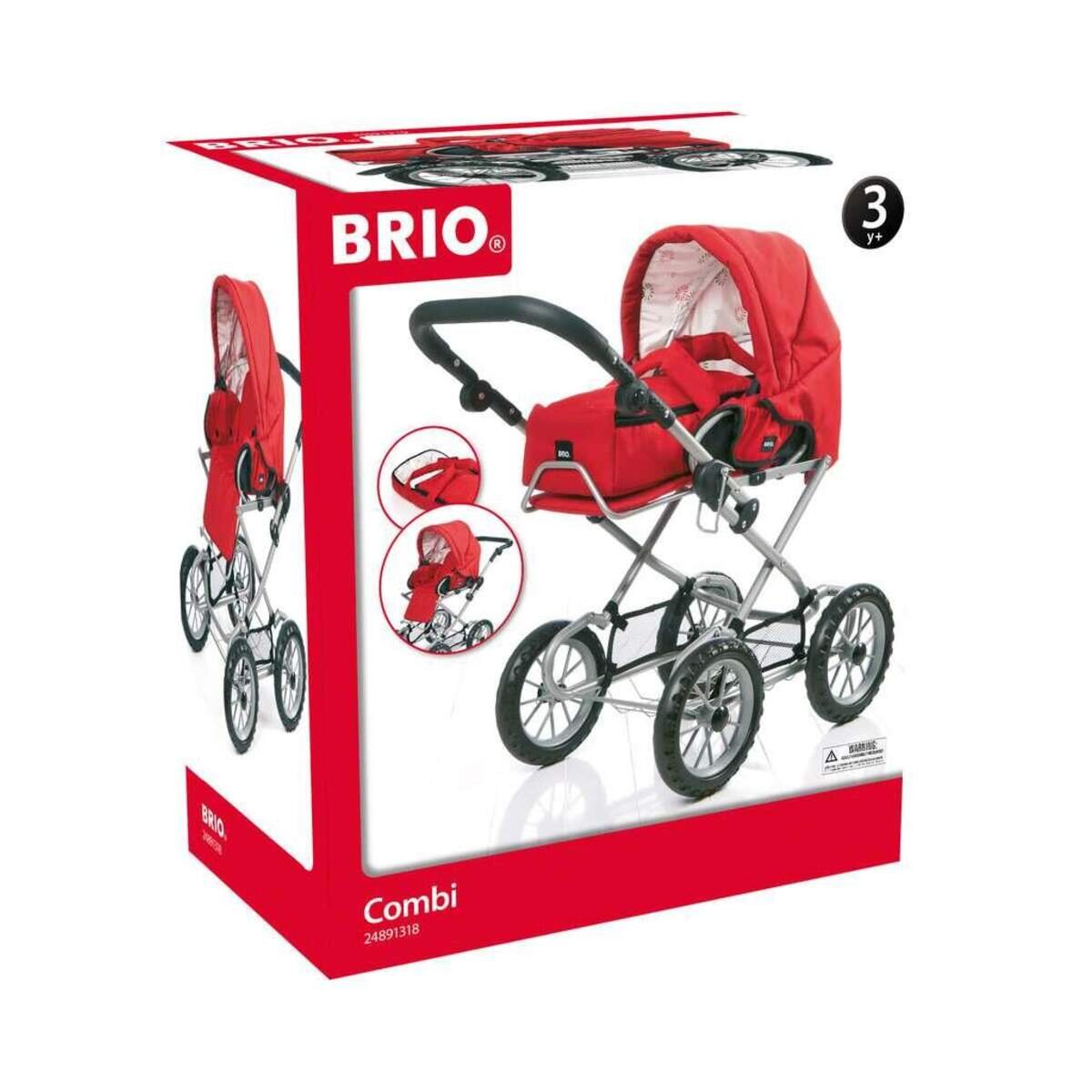 BRIO Puppenwagen Combi, rot