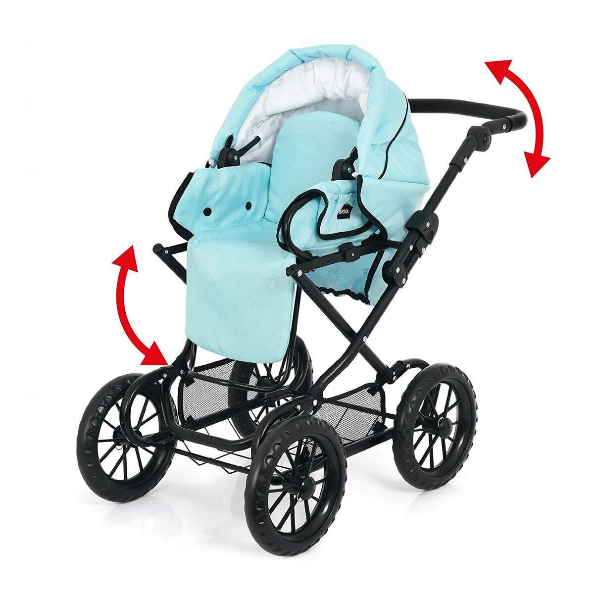 BRIO Puppenwagen Combi, türkis