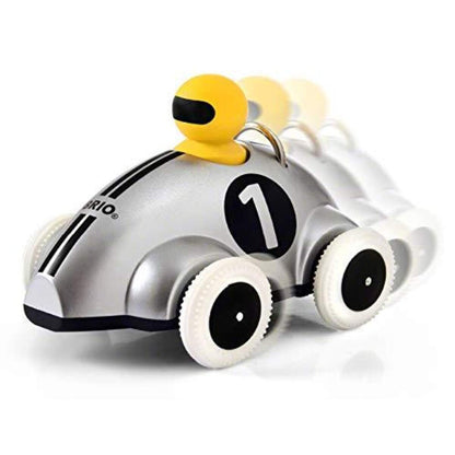 BRIO Push & Go Rennwagen Silber D