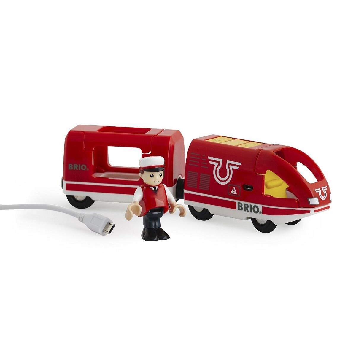 BRIO Roter Akku-Reisezug