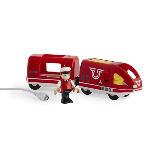 BRIO Roter Akku-Reisezug