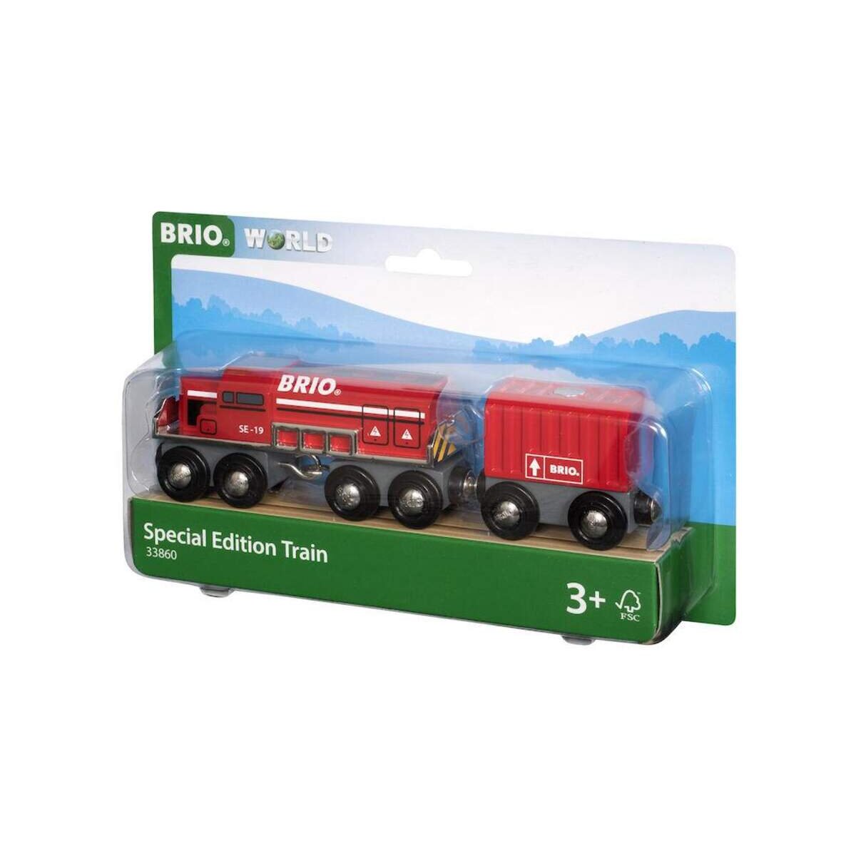 BRIO Roter Frachtzug Special Edition 2019