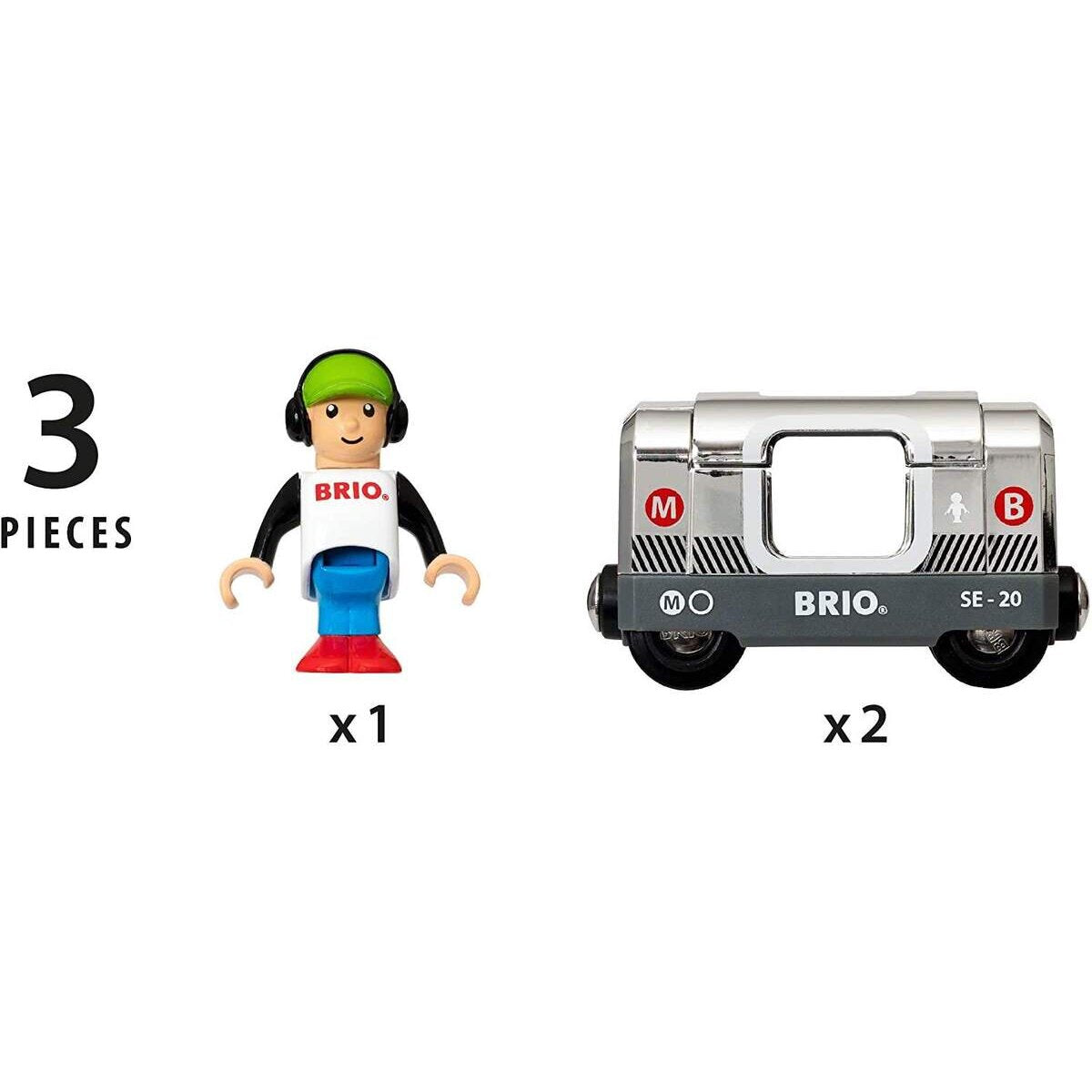 BRIO Silberne U-Bahn (Special Edition 2020)