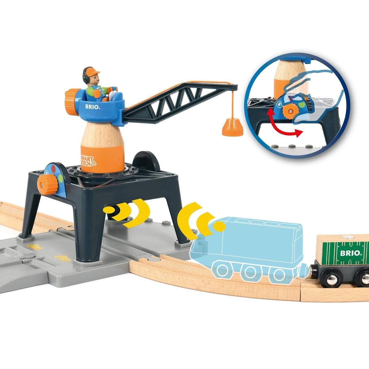 BRIO Smart Tech Große Containerverladestation
