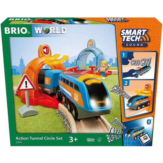 BRIO Smart Tech Sound Action Tunnel Circle Set