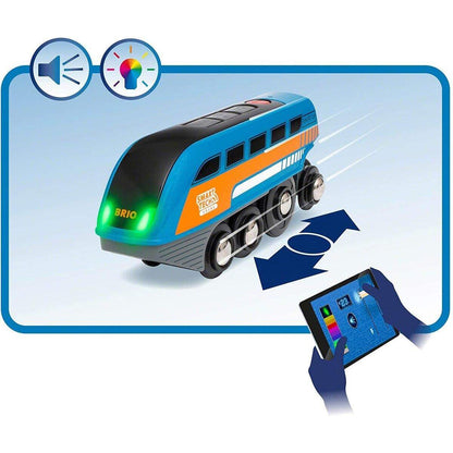 BRIO Smart Tech Sound Action Tunnel Reisezug Set