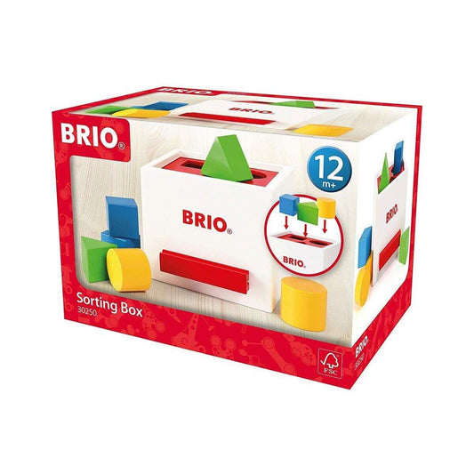 BRIO Sortierbox weiß
