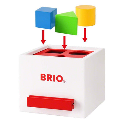 BRIO Sortierbox weiß