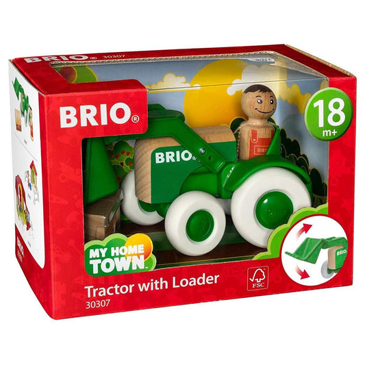 BRIO Traktor mit Frontlader