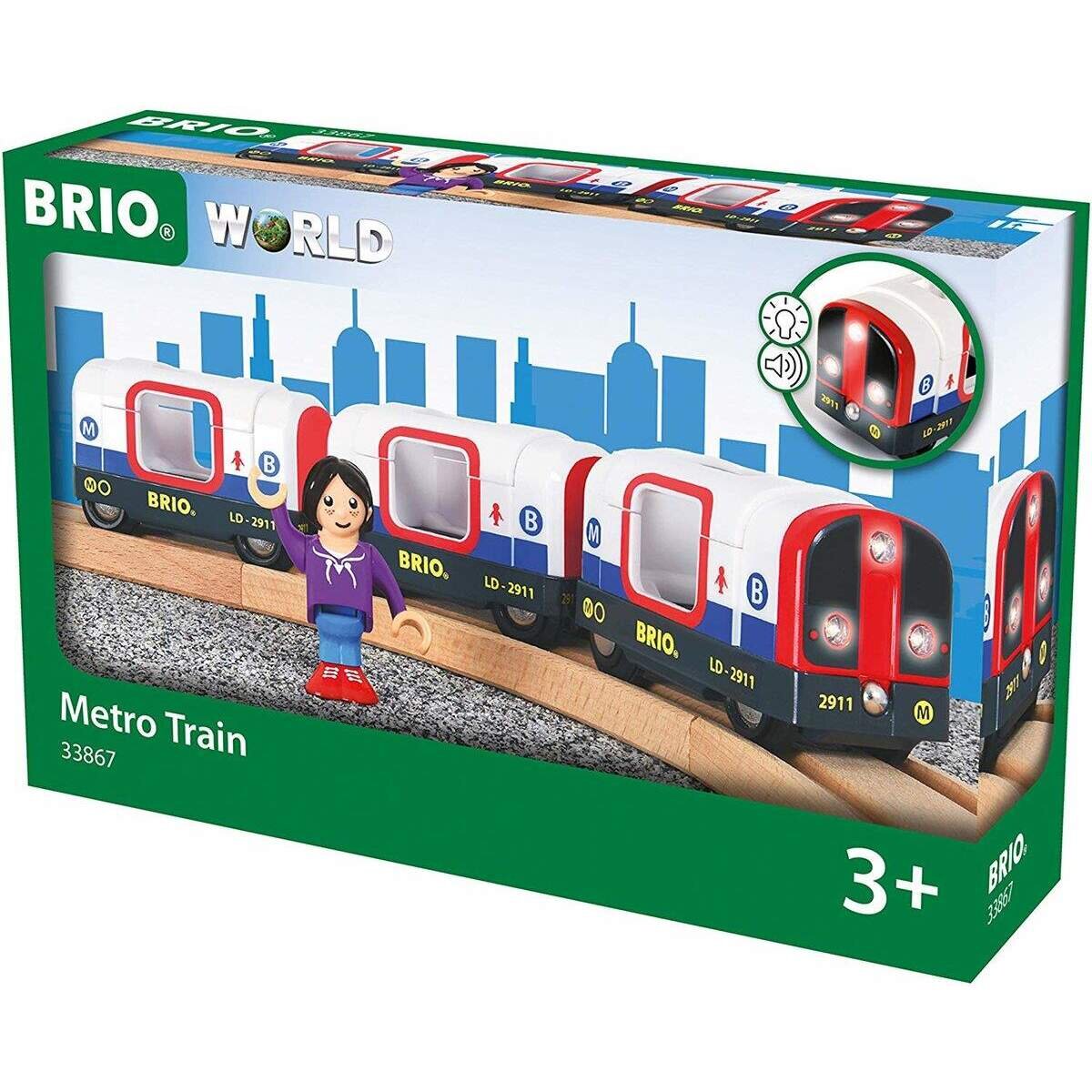 BRIO U-Bahn m. Licht u. Sound