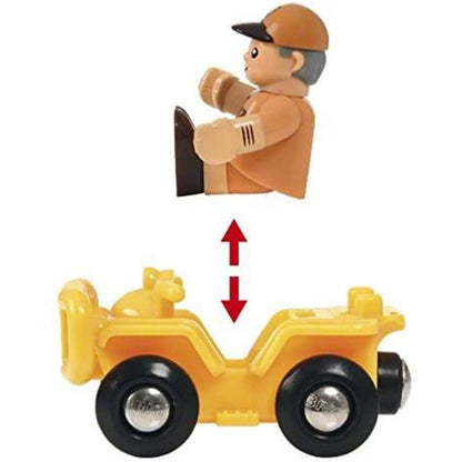 BRIO World - Spielpäckchen Safari Spielset Holzeisenbahn
