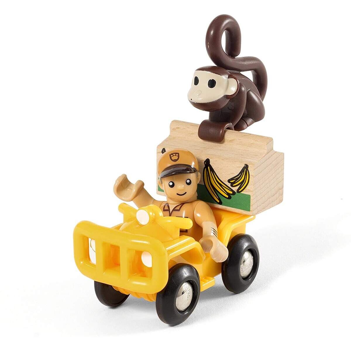 BRIO World - Spielpäckchen Safari Spielset Holzeisenbahn