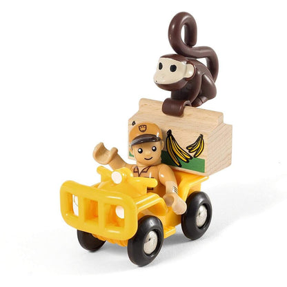 BRIO World - Spielpäckchen Safari Spielset Holzeisenbahn
