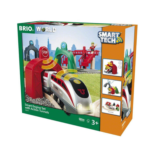 BRIO World Bahn Großes Smart Tech Reisezug Set