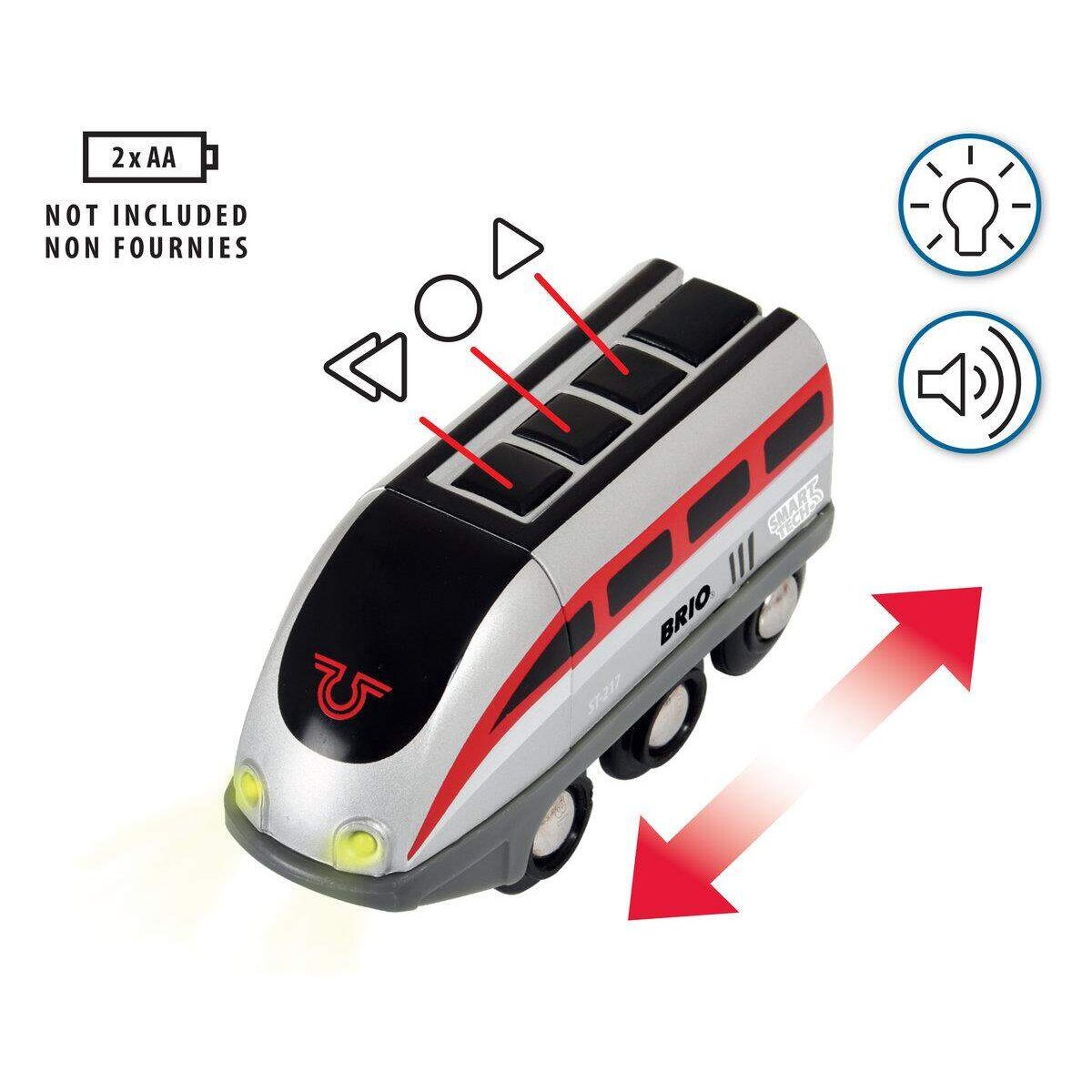 BRIO World Bahn Großes Smart Tech Reisezug Set
