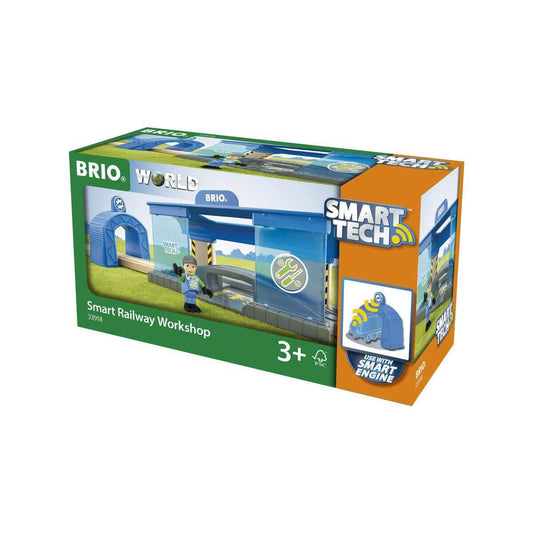 BRIO World Smart Tech Eisenbahn-Werkstatt