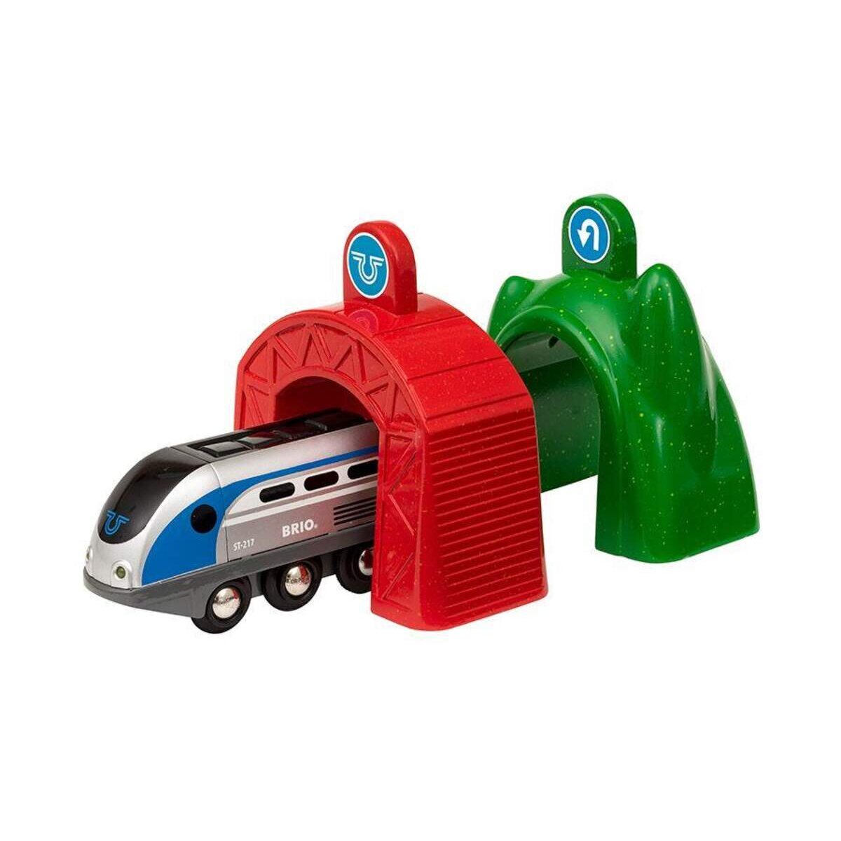 BRIO World Smart Tech Zug mit Actiontunnels