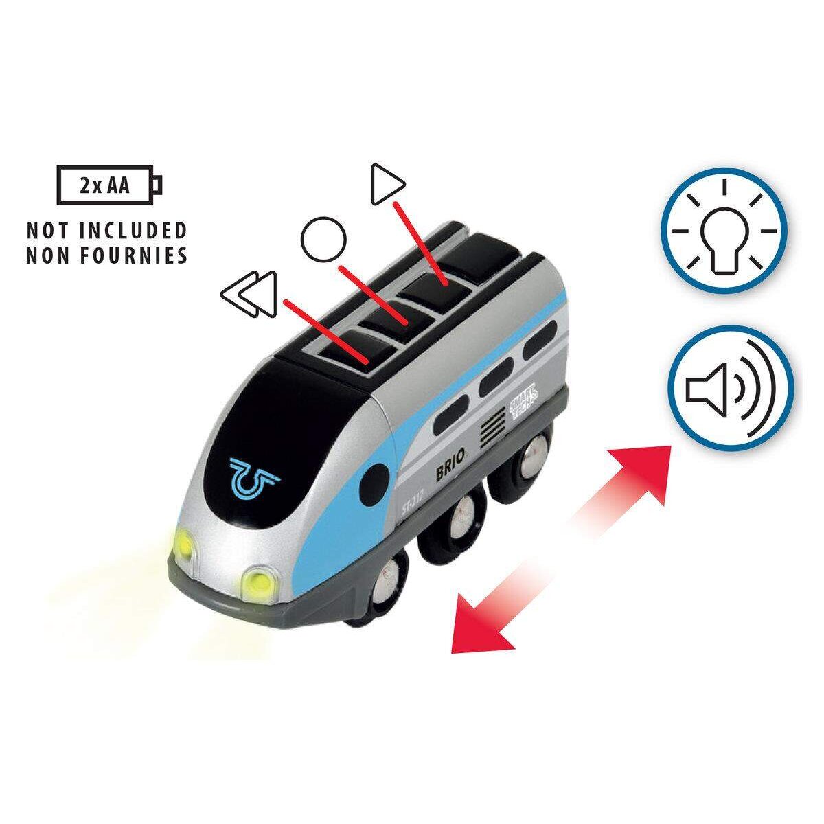 BRIO World Smart Tech Zug mit Actiontunnels