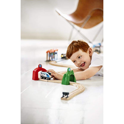 BRIO World Smart Tech Zug mit Actiontunnels