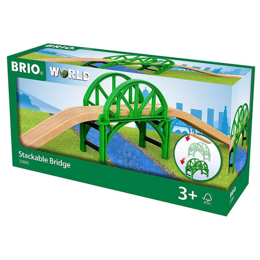 BRIO World Stapelbrücke mit Rampen