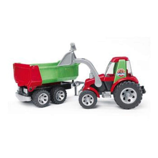 BRUDER® 20116 Roadmax Traktor mit Kippanhänger