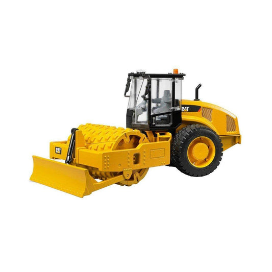 BRUDER® 2450 CAT Vibrationswalze mit Planierschild