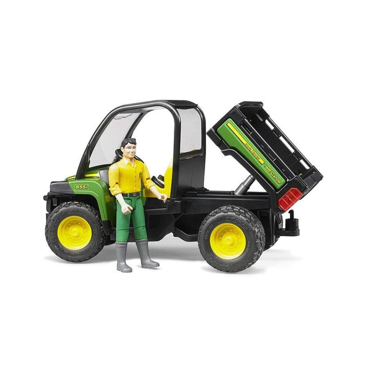 BRUDER® 2490 John Deere Gator XUV 855D mit Fahrer
