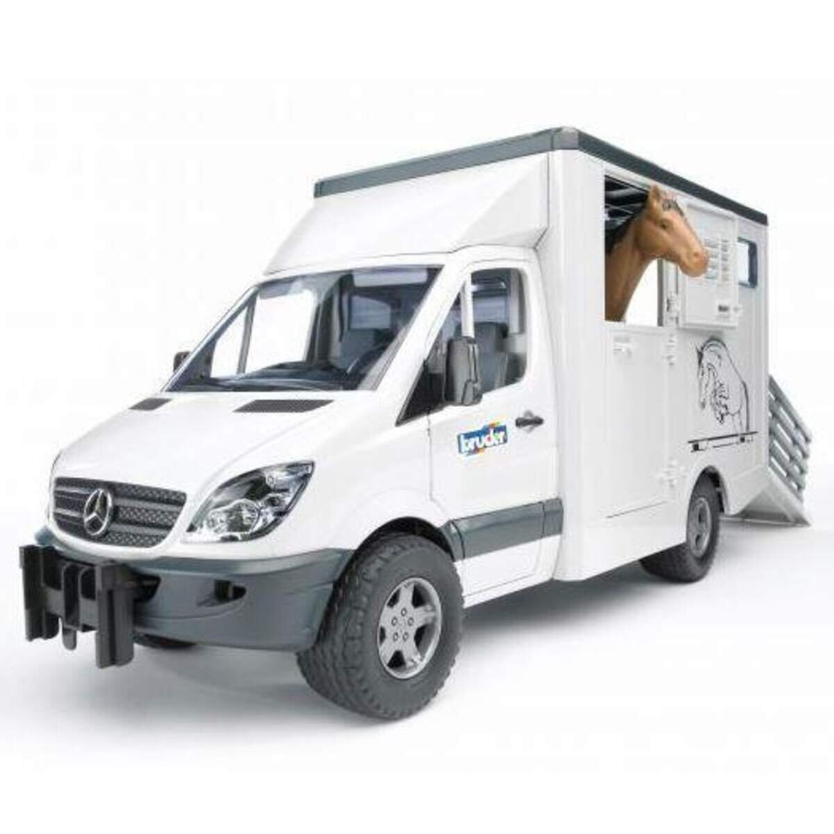 BRUDER® 2533 Mercedes Benz Sprinter Tiertransporter, sortiert