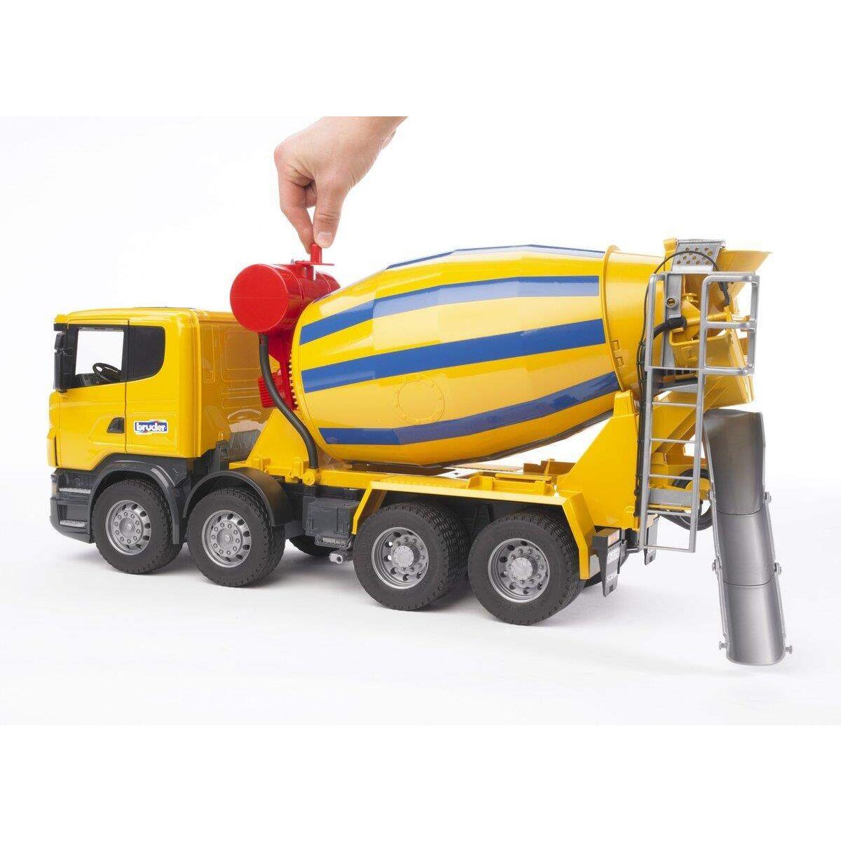BRUDER® 3554 Scania R-Serie Betonmisch-LKW