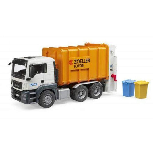 BRUDER® 3762 MAN TGS Müll-LKW Hecklader orange