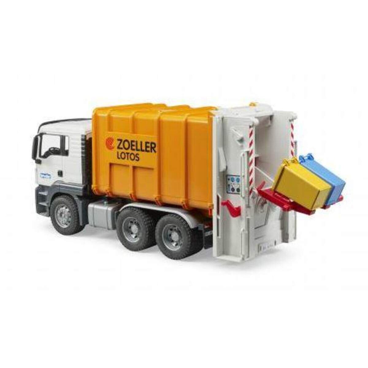 BRUDER® 3762 MAN TGS Müll-LKW Hecklader orange