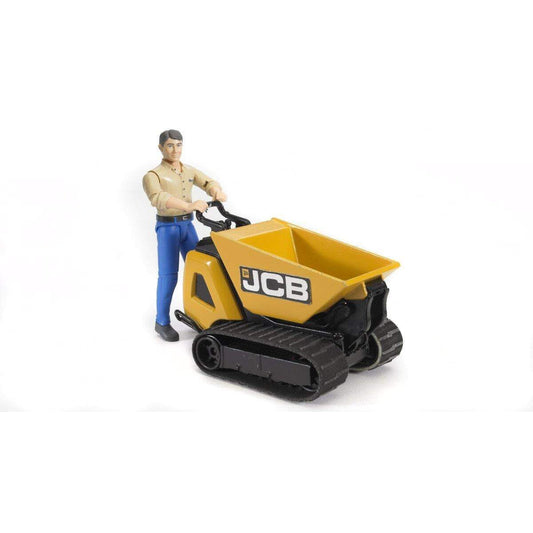BRUDER® 62004 JCB Dumpster HTD-5 und Bauarbeiter