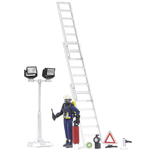 BRUDER® 62700 Figurenset Feuerwehrmann mit Zubehör