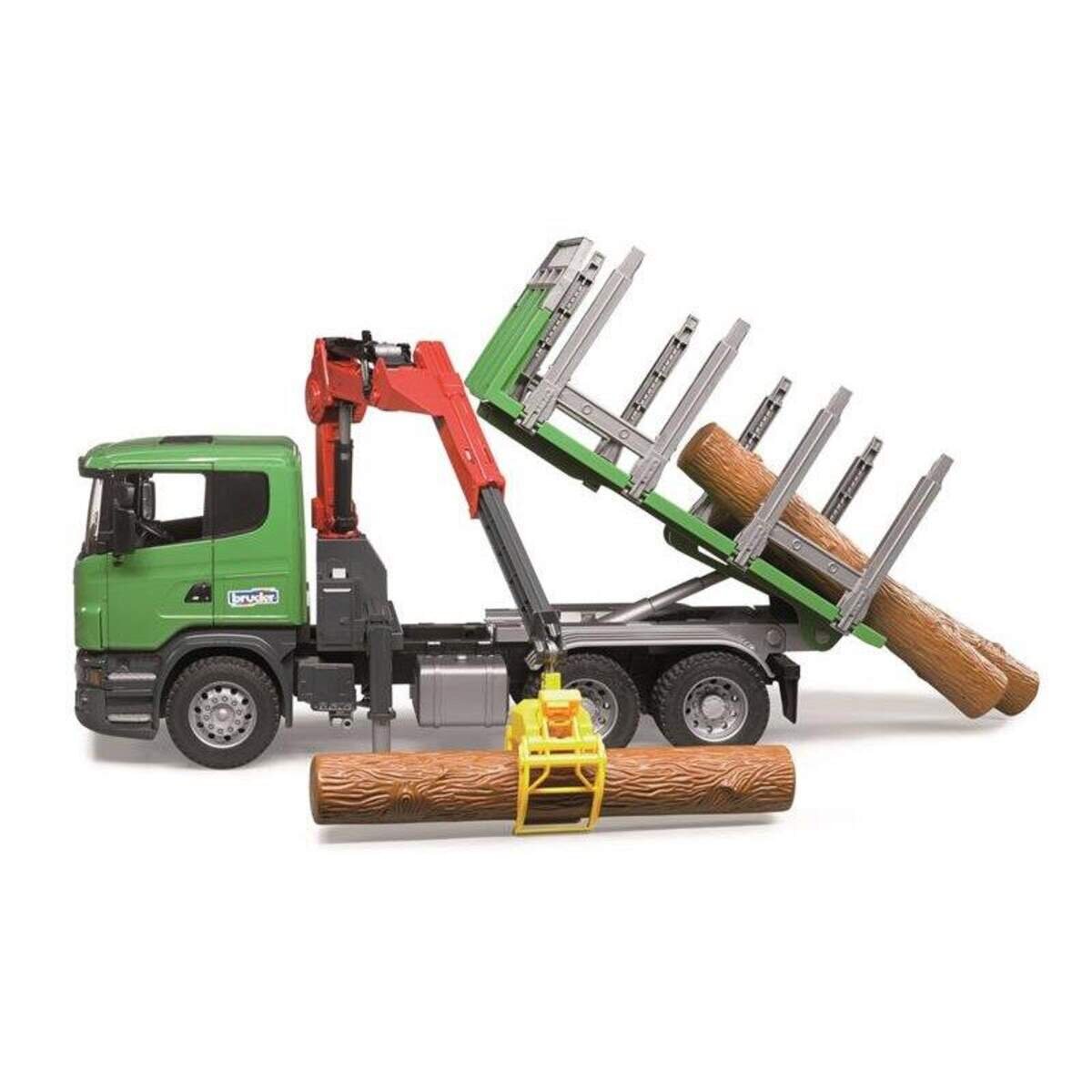 BRUDER® Lkw Holztransport Scania R-Serie