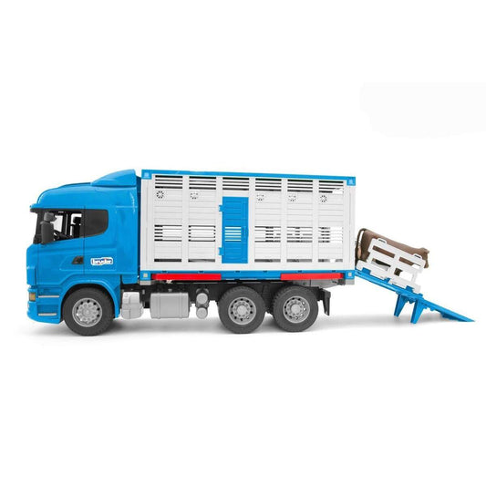 BRUDER® Lkw Scania R-Serie Tiertransporter 52Cm