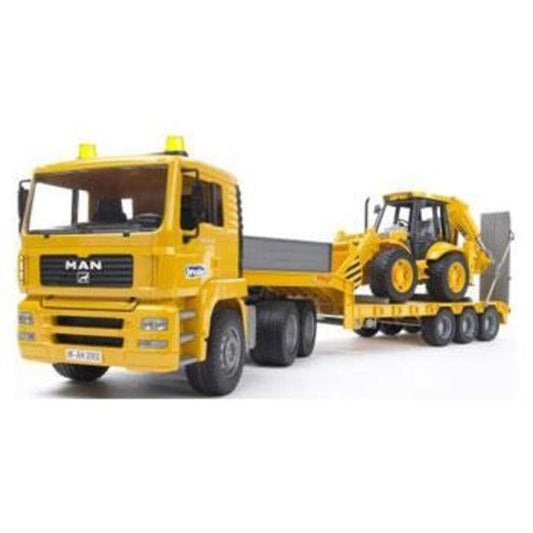 BRUDER® 2776 Man Tieflader M.Jbc Baggerlader