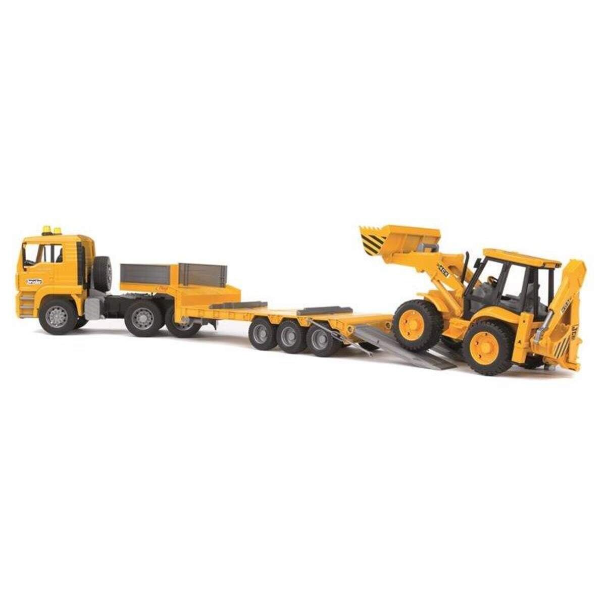 BRUDER® 2776 Man Tieflader M.Jbc Baggerlader