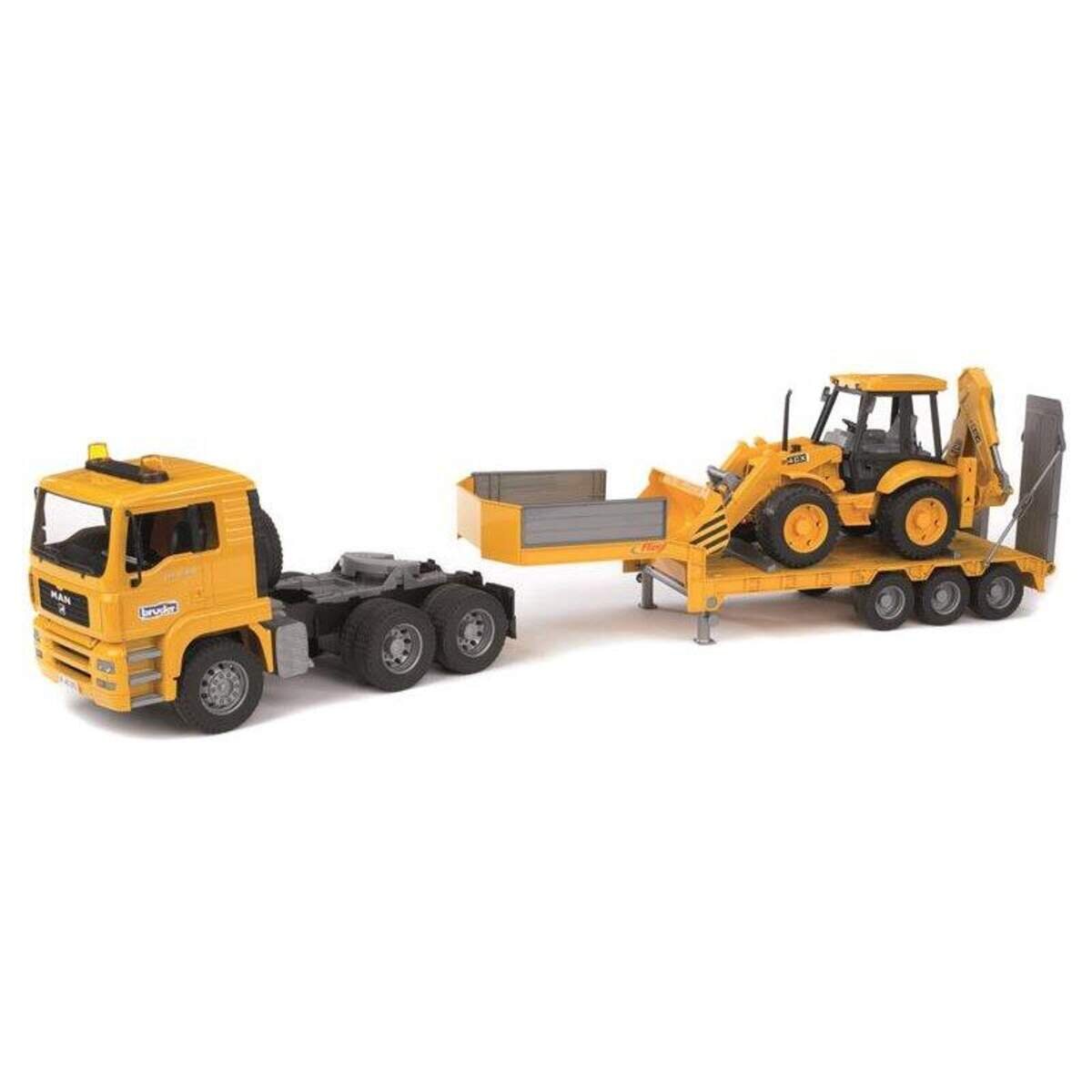 BRUDER® 2776 Man Tieflader M.Jbc Baggerlader