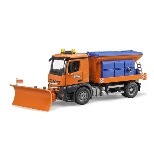 BRUDER® Mb Arocs Winterdienst Mit Räumschild