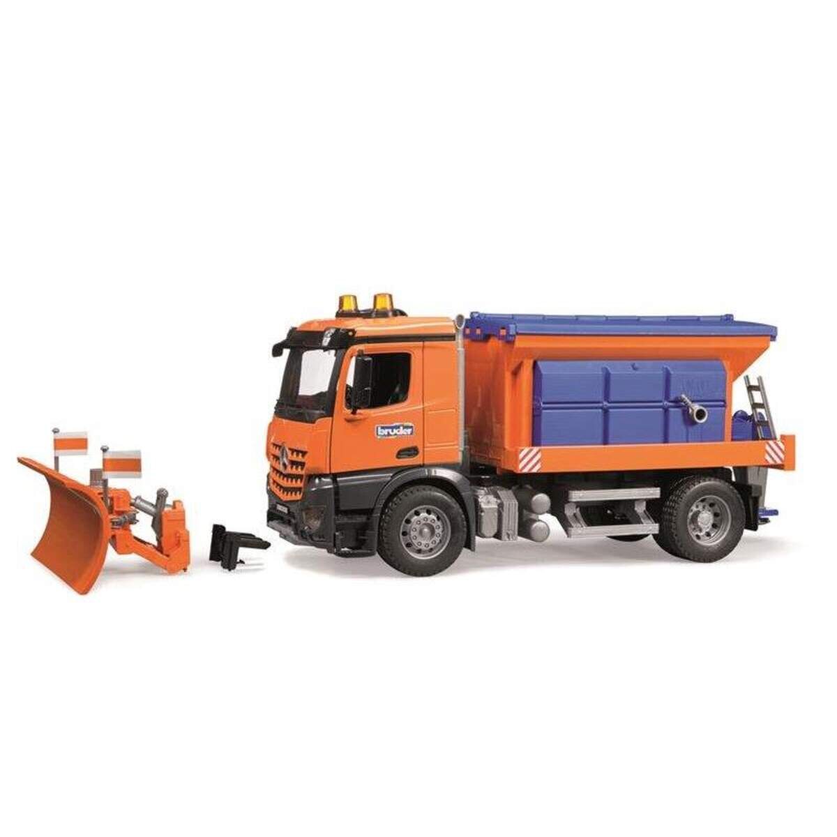 BRUDER® Mb Arocs Winterdienst Mit Räumschild