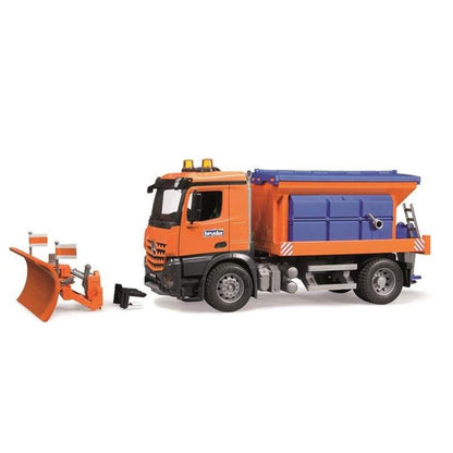BRUDER® Mb Arocs Winterdienst Mit Räumschild