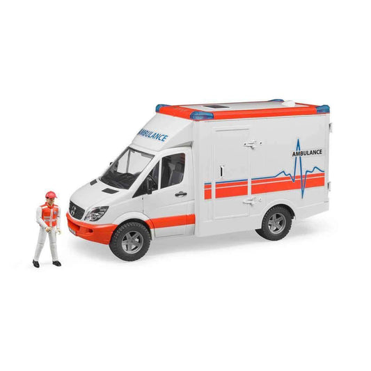BRUDER® Mb Sprinter Ambulanz Mit Fahrer