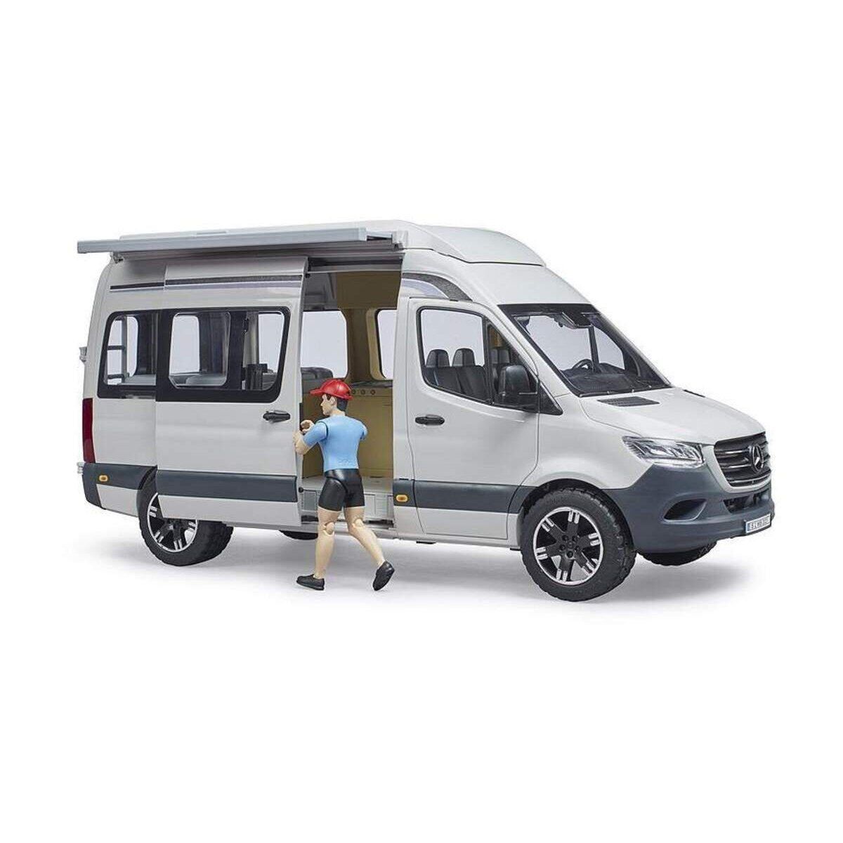 BRUDER® MB Sprinter Camper mit Fahrer BRUDER® Profi-Serie