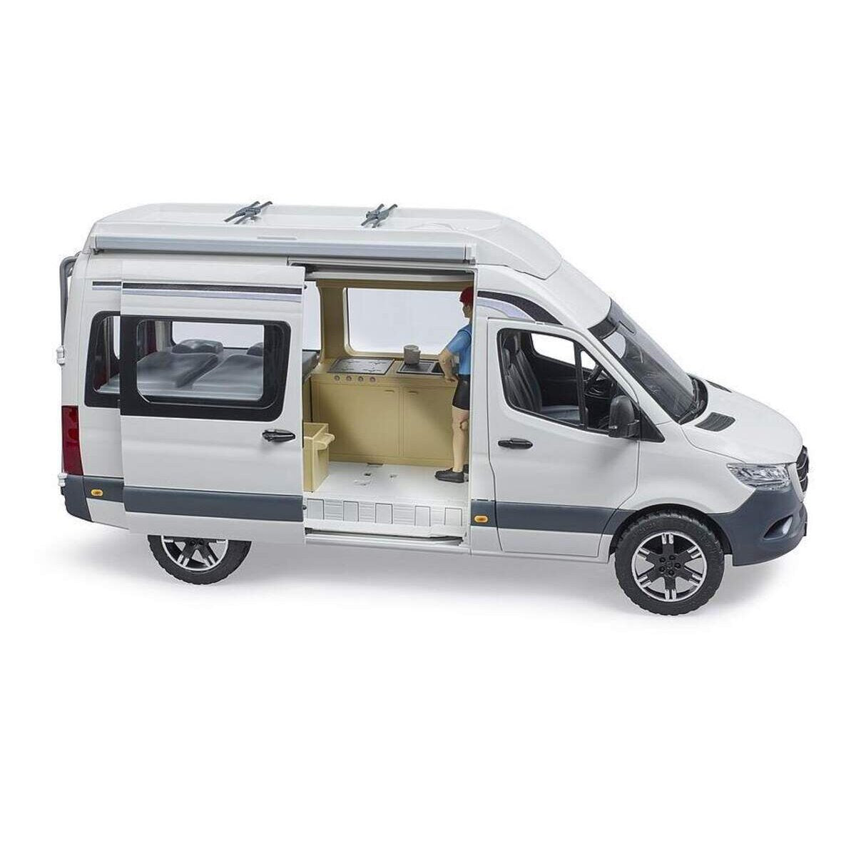 BRUDER® MB Sprinter Camper mit Fahrer BRUDER® Profi-Serie
