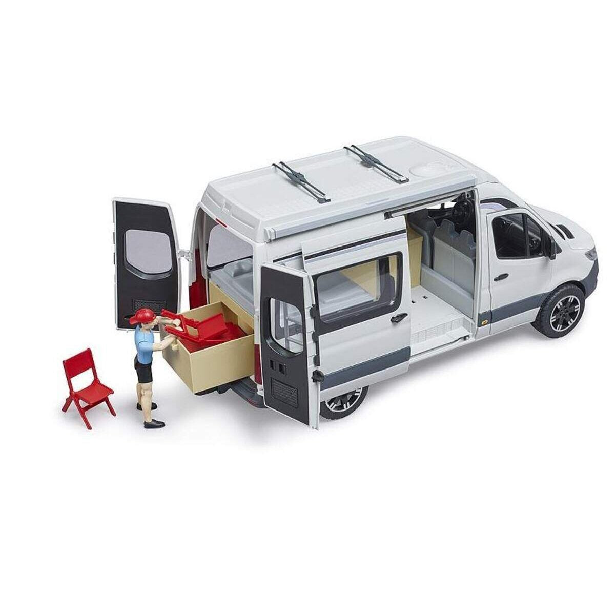 BRUDER® MB Sprinter Camper mit Fahrer BRUDER® Profi-Serie