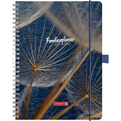 BRUNNEN Familienplaner Schülerkalender 2021/2022 Blattgröße 14,8 x 21 cm, Buchgröße 15 x 23 cm